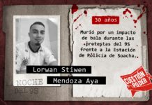 Un monólogo y una carta sobre un joven que murió por protestar