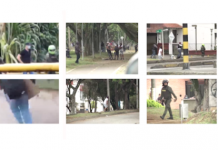 Cuando la Policía se alió con hombres armados vestidos de civil