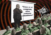 Con nuestros recursos, Vargas Quemba enseña mentiras a militares