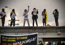 Marchas, reclamos y gases lacrimógenos: las imágenes que dejó una nueva jornada de protestas
