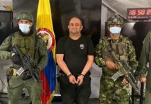 Documentos de extradición de Otoniel