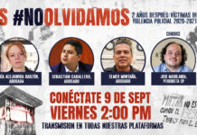 EN VIVO l 9S #NoOlvidamos 2 años después: Víctimas de violencia policial 2020-2021