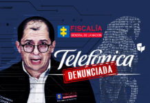 Fiscalía denuncia a Telefónica por falsedad en documento privado