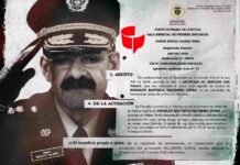 General (r ) Palomino intentó evitar captura de empresario investigado por desplazamiento