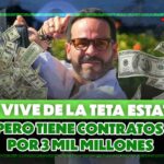 Abelardo niega la teta estatal, pero su empresa succionó $3 mil millones en contratos