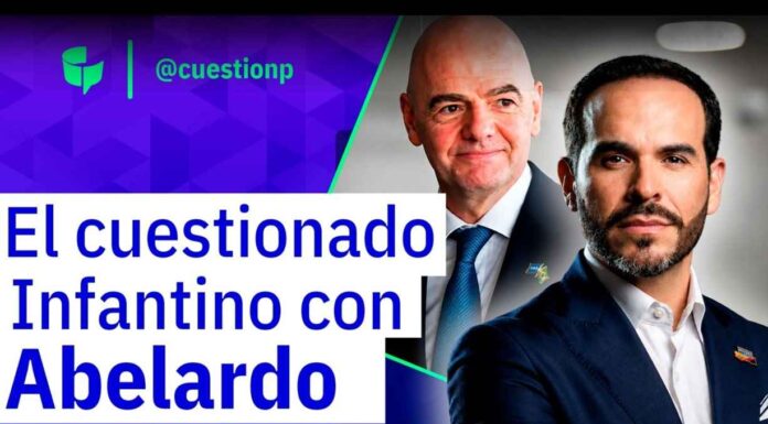 Los duros cuestionamientos a Infantino, el invitado especial de Abelardo