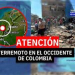 Fuerte terremoto de 7.4 en el occidente de Colombia