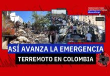 Último reporte: terremoto de 7.4 en Colombia