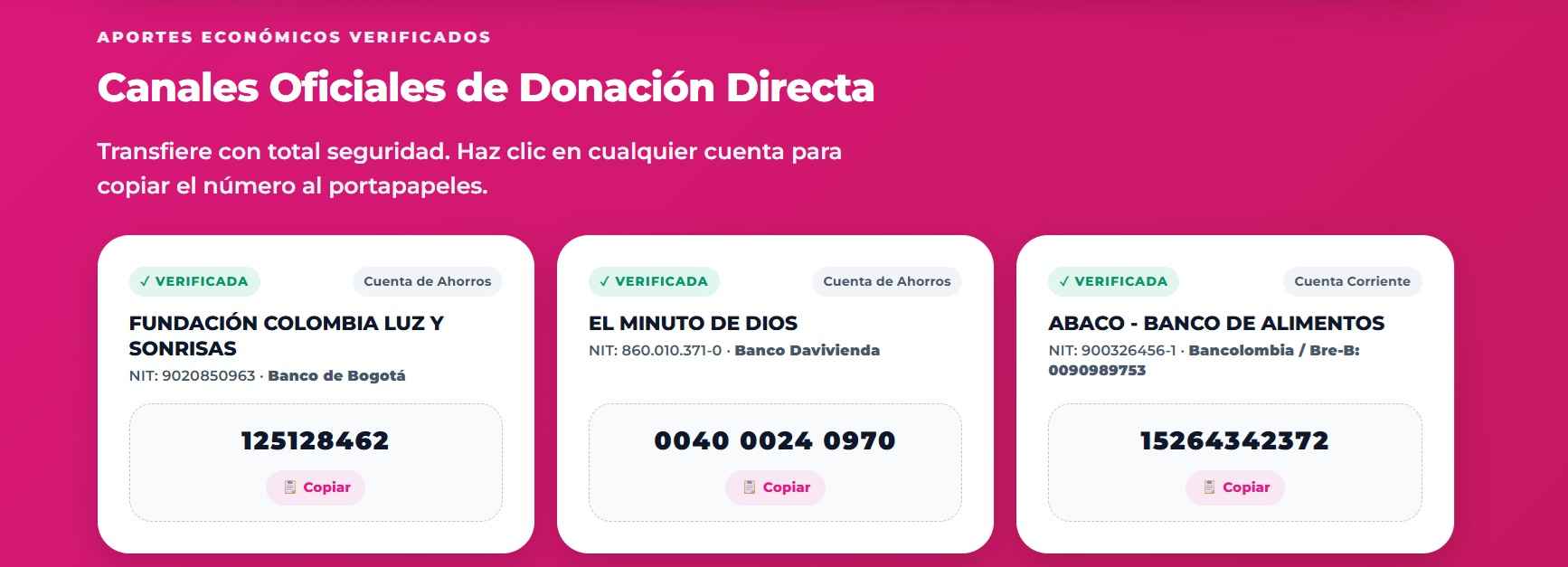 Fundación 1 dama