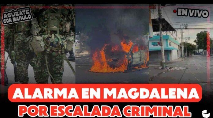 ¿Quién manda en Santa Marta? Escalada criminal en la capital del Magdalena ¿Quién manda en Santa Marta? Escalada criminal en la capital del Magdalena